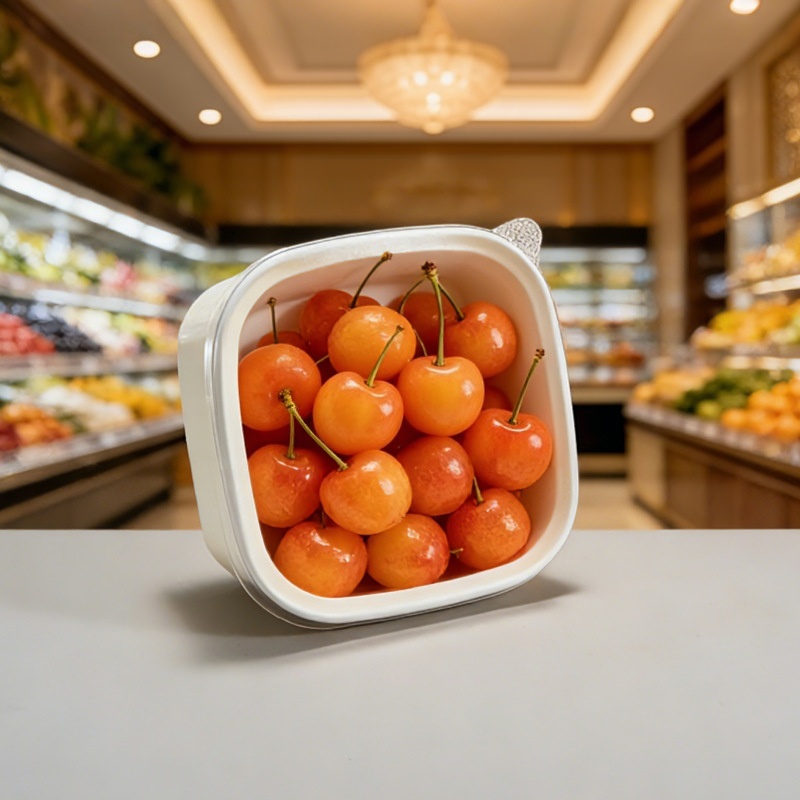 White Square Paper Salad Bowl  - огляд і ціна Meal Prep Bowl