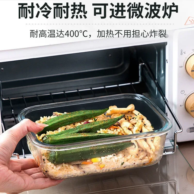 Microwave Glass Lunch Box Comp - огляд і ціна Meal Prep Bowl