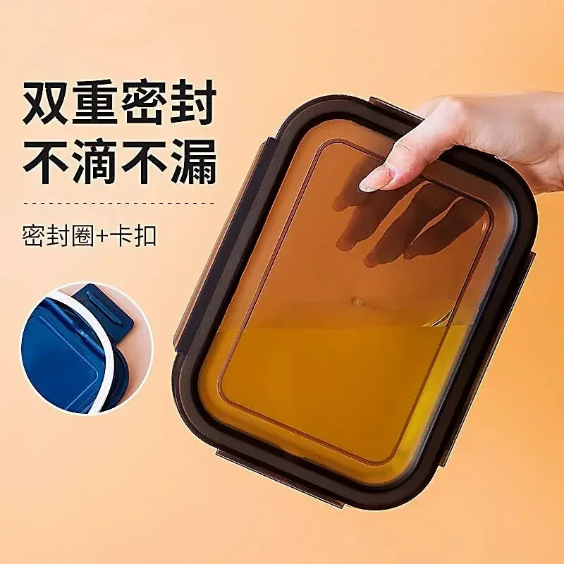 Microwave Glass Lunch Box Comp - огляд і ціна Meal Prep Bowl