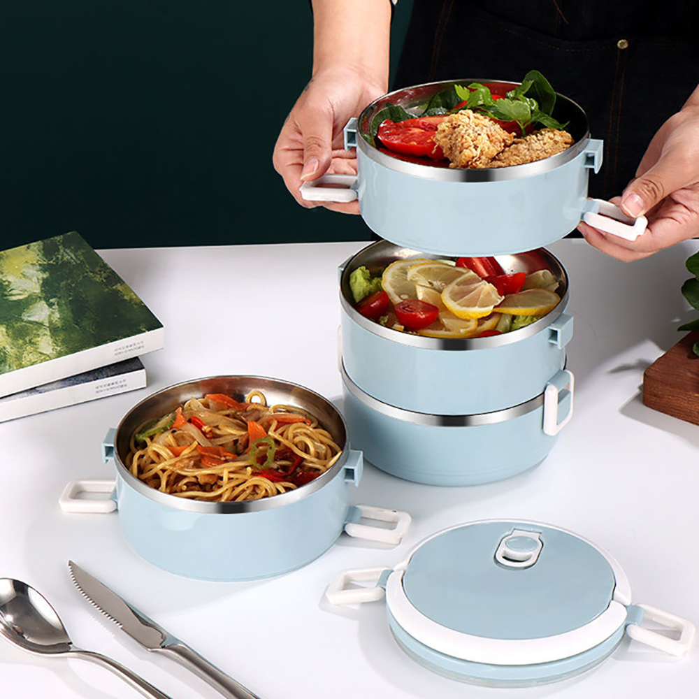Portable Stainless Steel Therm - огляд і ціна Meal Prep Bowl