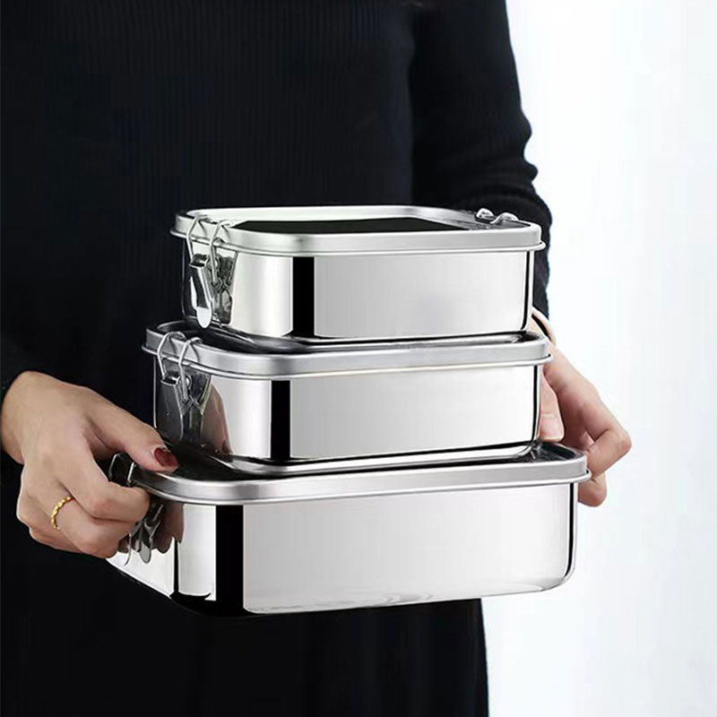 304 Stainless Steel Square Lun - огляд і ціна Meal Prep Bowl