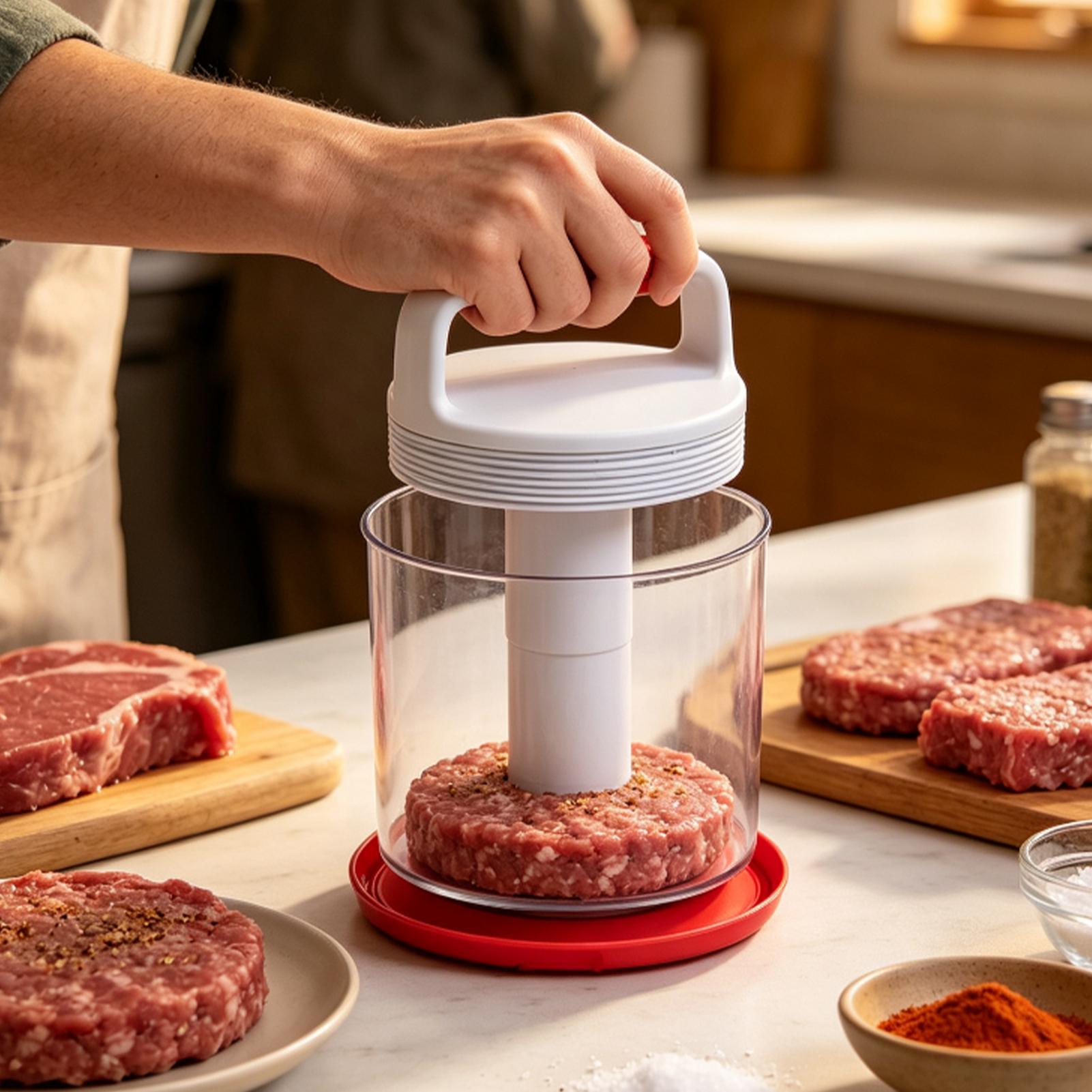 Hamburger Patty Maker Press No - огляд і ціна Meal Prep Template