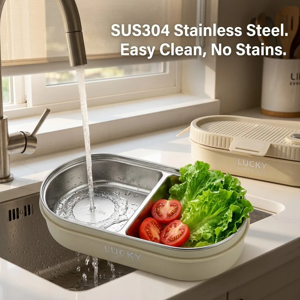 304 Stainless Steel Bento Box  - огляд і ціна Meal Prep Or Prep Meal