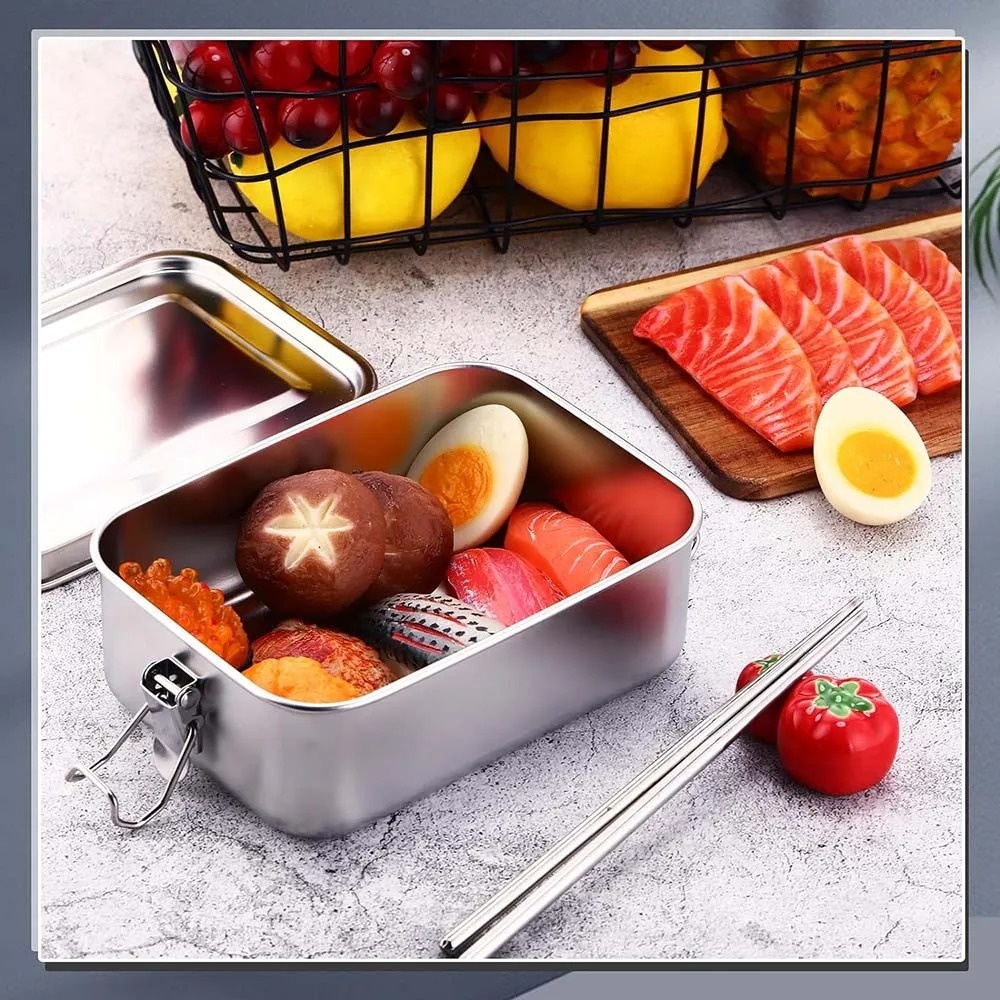 Stainless Steel Bento Box Meta - огляд і ціна Meal Prep Bowl